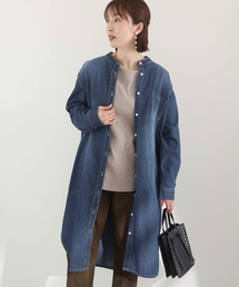 ElegChic（エレグシック）の「ヴィンテージ加工デニムワンピース（ワンピース）」