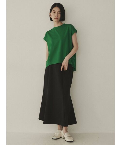 COTORICA(コトリカ)の「ダンボールマーメイドロングスカート【セットアップ対応】(スカート・レディース・アイボリー/ブラック/ブルー・SMALL/MEDIUM)」の8枚目の写真