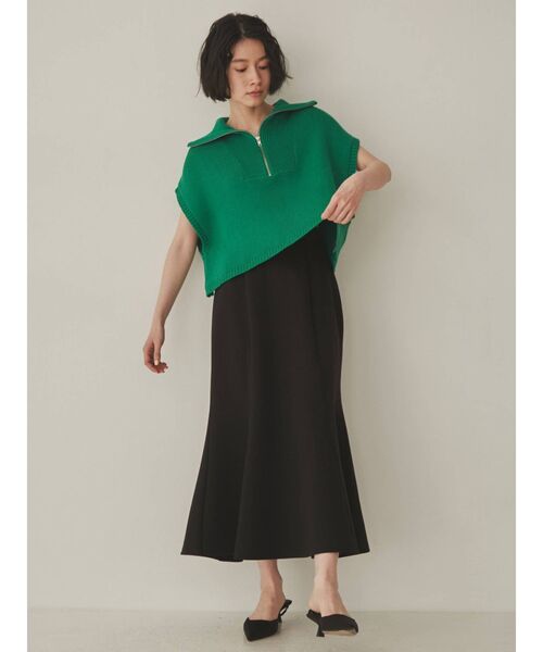 COTORICA(コトリカ)の「ダンボールマーメイドロングスカート【セットアップ対応】(スカート・レディース・アイボリー/ブラック/ブルー・SMALL/MEDIUM)」の11枚目の写真