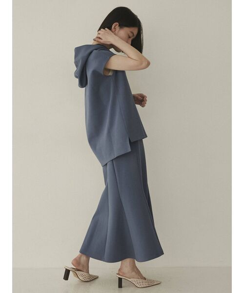 COTORICA(コトリカ)の「ダンボールマーメイドロングスカート【セットアップ対応】(スカート・レディース・アイボリー/ブラック/ブルー・SMALL/MEDIUM)」の15枚目の写真