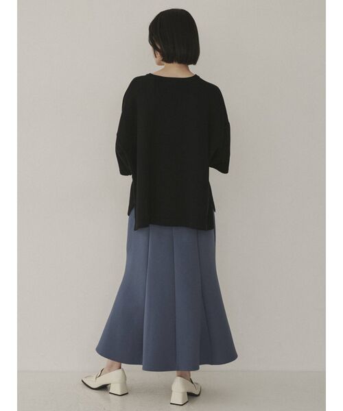 COTORICA(コトリカ)の「ダンボールマーメイドロングスカート【セットアップ対応】(スカート・レディース・アイボリー/ブラック/ブルー・SMALL/MEDIUM)」の19枚目の写真