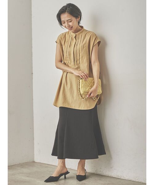 COTORICA(コトリカ)の「ダンボールマーメイドロングスカート【セットアップ対応】(スカート・レディース・アイボリー/ブラック/ブルー・SMALL/MEDIUM)」の20枚目の写真