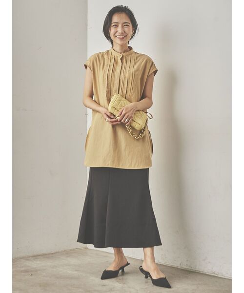 COTORICA(コトリカ)の「ダンボールマーメイドロングスカート【セットアップ対応】(スカート・レディース・アイボリー/ブラック/ブルー・SMALL/MEDIUM)」の21枚目の写真