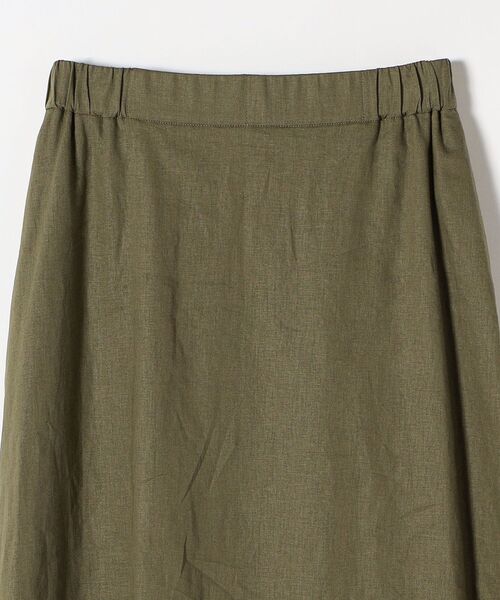 SHIPS any(シップス エニィ)の「SHIPS any:〈ウォッシャブル〉リネン ミックス マーメイド スカート◇(スカート・レディース・カーキ/ブラック/ホワイト/ベージュ・38/36)」の7枚目の写真