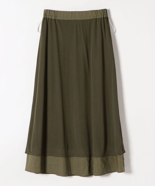 SHIPS any(シップス エニィ)の「SHIPS any:〈ウォッシャブル〉リネン ミックス マーメイド スカート◇(スカート・レディース・カーキ/ブラック/ホワイト/ベージュ・38/36)」の12枚目の写真