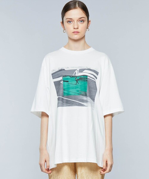 JANESMITH(ジェーンスミス)の「【JANE SMITH(ジェーンスミス)】コールマンプレイグラウンドショートスリーブ 22SCT-#132S-SN(Tシャツ/カットソー・レディース・ホワイト・SMALL)」の14枚目の写真