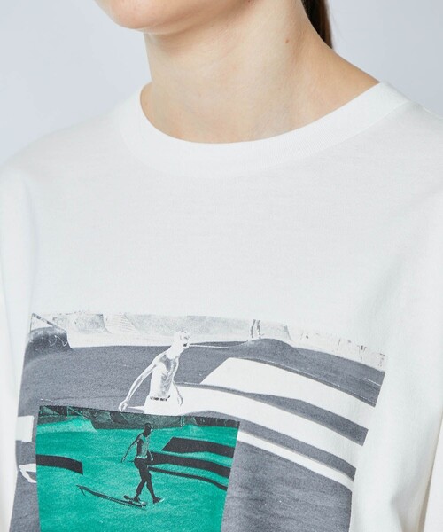 JANESMITH(ジェーンスミス)の「【JANE SMITH(ジェーンスミス)】コールマンプレイグラウンドショートスリーブ 22SCT-#132S-SN(Tシャツ/カットソー・レディース・ホワイト・SMALL)」の17枚目の写真