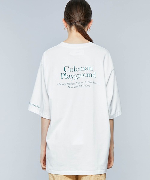 JANESMITH(ジェーンスミス)の「【JANE SMITH(ジェーンスミス)】コールマンプレイグラウンドショートスリーブ 22SCT-#132S-SN(Tシャツ/カットソー・レディース・ホワイト・SMALL)」の8枚目の写真