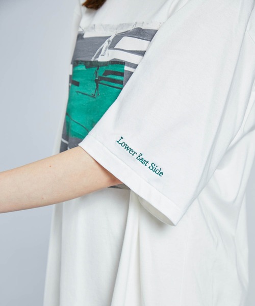 JANESMITH(ジェーンスミス)の「【JANE SMITH(ジェーンスミス)】コールマンプレイグラウンドショートスリーブ 22SCT-#132S-SN(Tシャツ/カットソー・レディース・ホワイト・SMALL)」の10枚目の写真