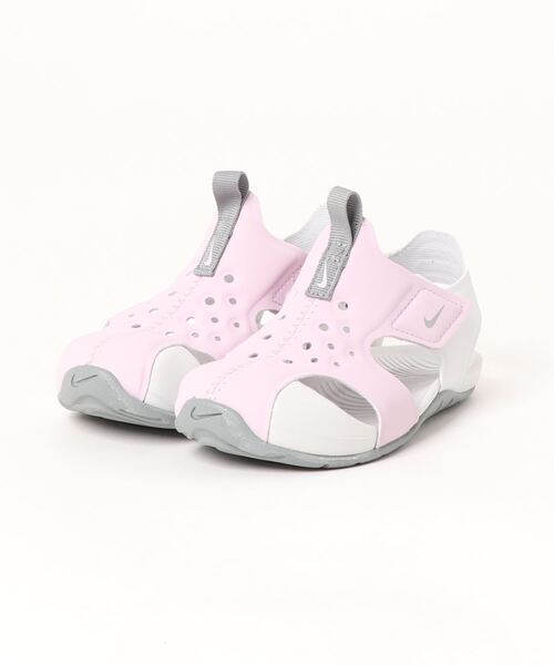 NIKE(ナイキ)の「《NIKE》ナイキ サンレイ プロテクト 2 TD(サンダル・キッズ・ブラック/ブルー/ブルー系その他/パープル系その他/パープル系その他2/ピンク系その他・9cm/8cm/16.0cm/14.0cm/10cm/12.0cm/15.0cm/11cm/13.0cm)」の4枚目の写真