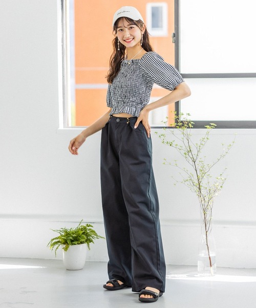 repipi armario（レピピ アルマリオ）の「ライトオンスホックデニム（デニムパンツ・キッズ・ブラック/グレー/ブルー系その他/ブルー系その他2・SMALL/MEDIUM/LARGE）」の15枚目の写真