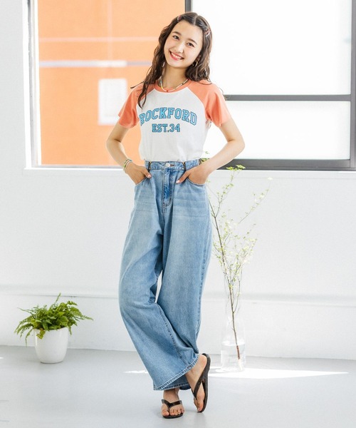 repipi armario（レピピ アルマリオ）の「ライトオンスホックデニム（デニムパンツ・キッズ・ブラック/グレー/ブルー系その他/ブルー系その他2・SMALL/MEDIUM/LARGE）」の21枚目の写真