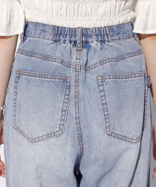 repipi armario（レピピ アルマリオ）の「ライトオンスホックデニム（デニムパンツ・キッズ・ブラック/グレー/ブルー系その他/ブルー系その他2・SMALL/MEDIUM/LARGE）」の14枚目の写真