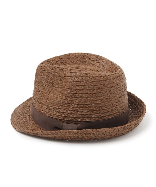 studio CLIP(スタディオクリップ)の「ブレード中折れハット(ハット・レディース・ブラウン/ナチュラル/チャコール・FREE)」の4枚目の写真