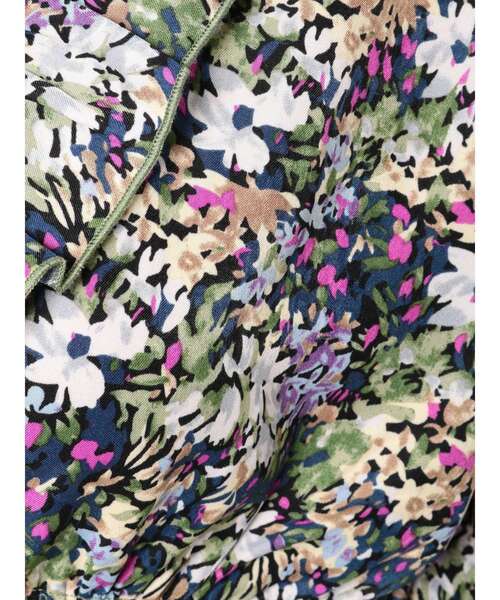 merry jenny（メリージェニー）の「gardenショートフリルブラウス（シャツ/ブラウス・レディース・ブラウン/ネイビー・FREE）」の13枚目の写真