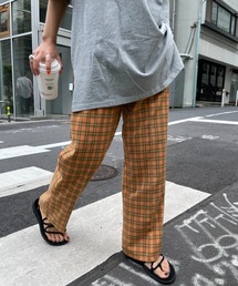 CIAOPANIC | スタッフお勧め、チェックスラックスパンツ(スラックス)