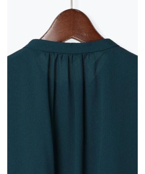 Te chichi(テチチ)の「フロントレースフレンチスリーブブラウス(シャツ/ブラウス・レディース・オフホワイト/グリーン/ブラック・フリ-)」の14枚目の写真