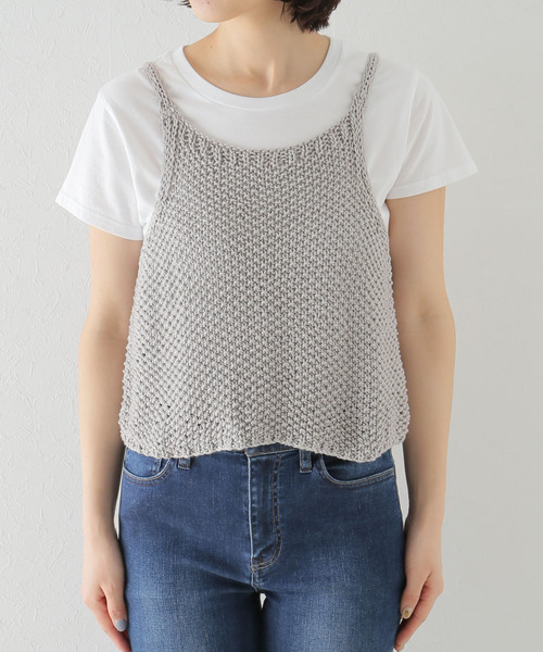 plage(プラージュ)の「【SEEALL/シーオール】KNIT トップ(ニット/セーター・レディース・ベージュ・FREE)」の4枚目の写真