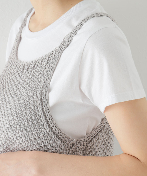 plage(プラージュ)の「【SEEALL/シーオール】KNIT トップ(ニット/セーター・レディース・ベージュ・FREE)」の9枚目の写真