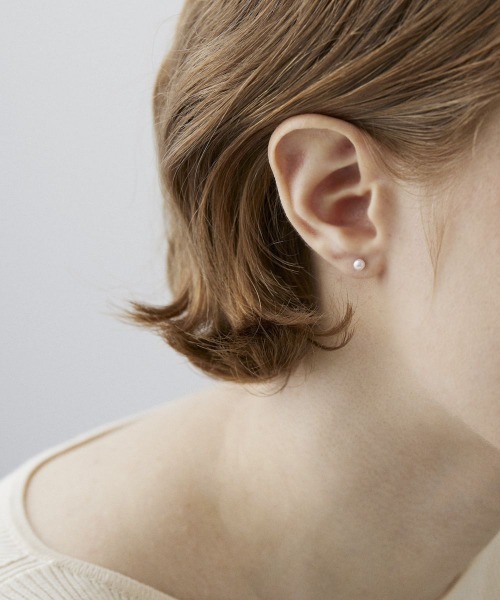 Canal 4℃（カナルヨンドシー）の「【6月誕生石】K10イエローゴールド ピアス（ピアス（両耳用）・レディース・イエローゴールド・FREE）」の3枚目の写真