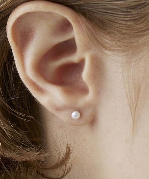 Canal 4℃（カナルヨンドシー）の「【6月誕生石】K10イエローゴールド ピアス（ピアス（両耳用）・レディース・イエローゴールド・FREE）」の4枚目の写真