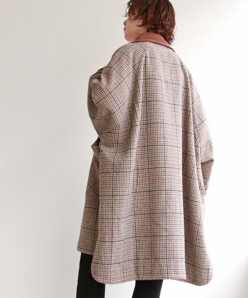 notch.（ノッチ）の「コーデュロイ襟オーバーコート（その他アウター・レディース・ベージュ/その他・M）」の7枚目の写真