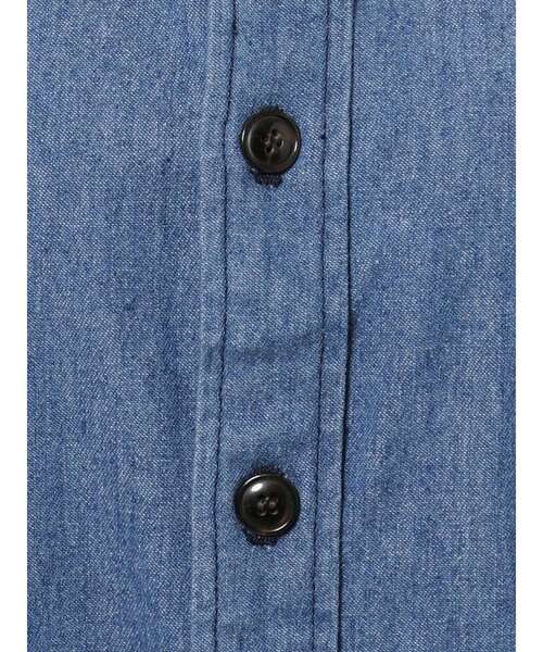 Ungrid（アングリッド）の「ビッグダンガリーシャツ（シャツ/ブラウス・レディース・ブルー・FREE）」の12枚目の写真