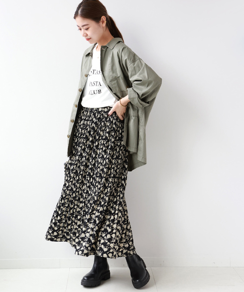 JOURNAL STANDARD relume(ジャーナルスタンダード レリューム)の「《追加》ARMYジャケット(ミリタリージャケット・レディース・ベージュ/カーキ・FREE)」の17枚目の写真