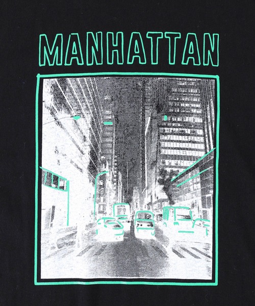 Figments（フィグメンツ）の「MANHATTAN Tシャツ（Tシャツ/カットソー・レディース・ブラック・FREE）」の5枚目の写真