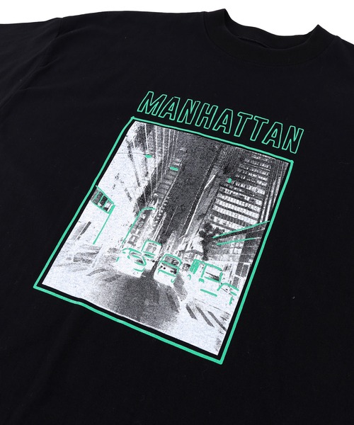 Figments（フィグメンツ）の「MANHATTAN Tシャツ（Tシャツ/カットソー・レディース・ブラック・FREE）」の8枚目の写真
