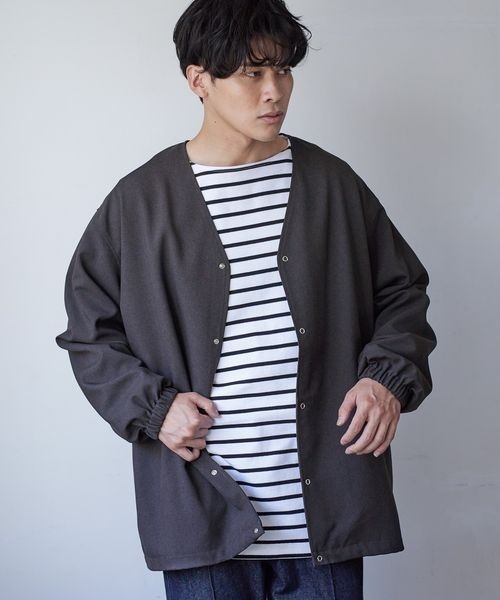 LOWRYS FARM（ローリーズファーム）の「ＵＳＡＢＩＧボーダー　124957（Tシャツ/カットソー・メンズ・ホワイト/ブラック/ブラウン・MEDIUM/LARGE）」の20枚目の写真