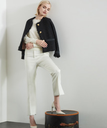 Tiara | サイドベンツフレアパンツ(その他パンツ)