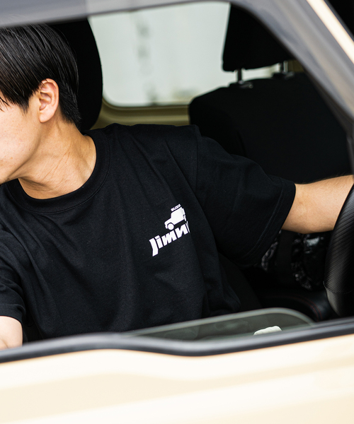 417 EDIFICE(フォーワンセブンエディフィス)の「【417×JIMNY/ジムニー】 LE CAMPING 別注Tシャツ(Tシャツ/カットソー・メンズ・ホワイト/ブラック/カーキ・MEDIUM/LARGE/X-LARGE)」の8枚目の写真