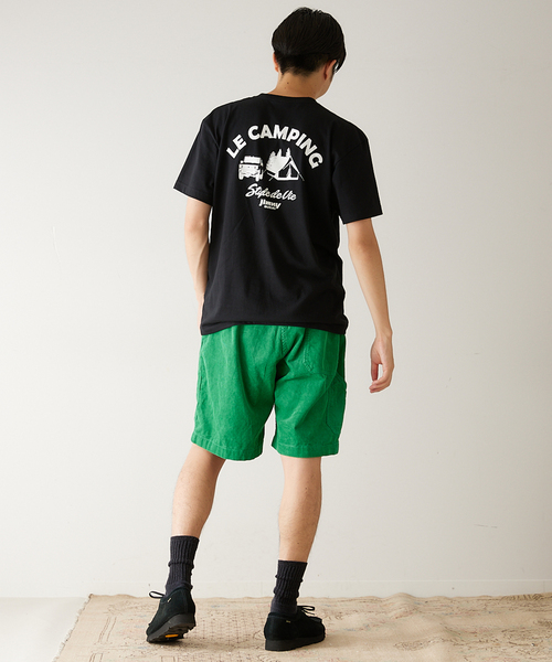 417 EDIFICE(フォーワンセブンエディフィス)の「【417×JIMNY/ジムニー】 LE CAMPING 別注Tシャツ(Tシャツ/カットソー・メンズ・ホワイト/ブラック/カーキ・MEDIUM/LARGE/X-LARGE)」の12枚目の写真