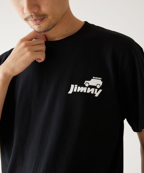 417 EDIFICE(フォーワンセブンエディフィス)の「【417×JIMNY/ジムニー】 LE CAMPING 別注Tシャツ(Tシャツ/カットソー・メンズ・ホワイト/ブラック/カーキ・MEDIUM/LARGE/X-LARGE)」の15枚目の写真