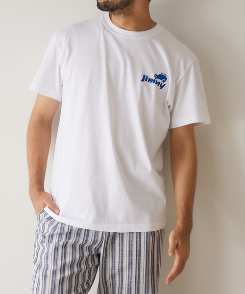 417 EDIFICE(フォーワンセブンエディフィス)の「【417×JIMNY/ジムニー】 LE CAMPING 別注Tシャツ(Tシャツ/カットソー・メンズ・ホワイト/ブラック/カーキ・MEDIUM/LARGE/X-LARGE)」の18枚目の写真