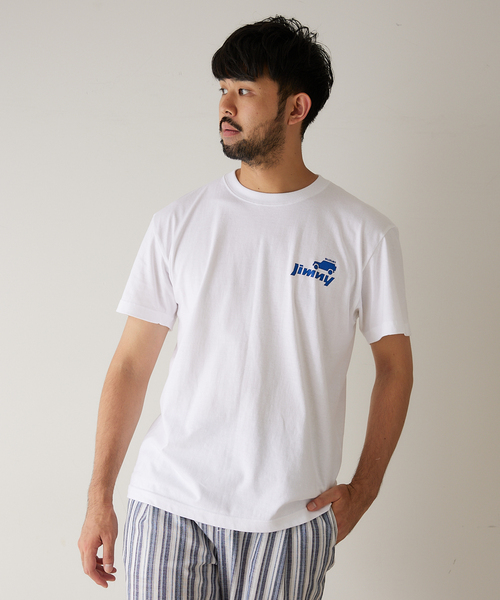 417 EDIFICE(フォーワンセブンエディフィス)の「【417×JIMNY/ジムニー】 LE CAMPING 別注Tシャツ(Tシャツ/カットソー・メンズ・ホワイト/ブラック/カーキ・MEDIUM/LARGE/X-LARGE)」の19枚目の写真