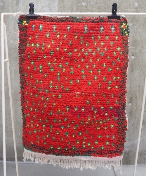 CONTROL FREAK / CTFK(コントロールフリーク)の「CONTROL FREAK(コントロールフリーク)BOUCHEROUITE(ラグ/マット・レディース・ホワイト/ブラック/レッド/オフホワイト/ピンク/イエロー/アイボリー/クリーム/マルチ/ストライプ/チェック・FREE)」の9枚目の写真