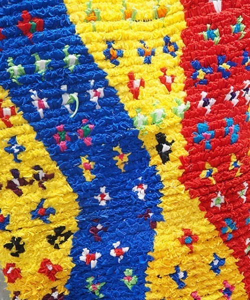 CONTROL FREAK / CTFK(コントロールフリーク)の「CONTROL FREAK(コントロールフリーク)BOUCHEROUITE(ラグ/マット・レディース・ホワイト/ブラック/レッド/オフホワイト/ピンク/イエロー/アイボリー/クリーム/マルチ/ストライプ/チェック・FREE)」の13枚目の写真