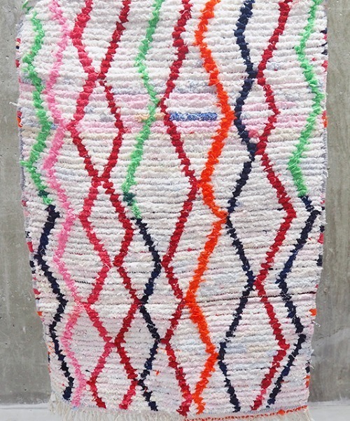 CONTROL FREAK / CTFK(コントロールフリーク)の「CONTROL FREAK(コントロールフリーク)BOUCHEROUITE(ラグ/マット・レディース・ホワイト/ブラック/レッド/オフホワイト/ピンク/イエロー/アイボリー/クリーム/マルチ/ストライプ/チェック・FREE)」の16枚目の写真