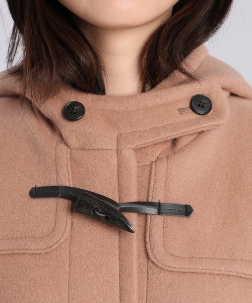 INED CLARO(イネドクラロ)の「【WEB限定】ダッフルコート 日本製 通勤(ダッフルコート・レディース・オフホワイト/ベージュ/ネイビー・7号/9号/11号)」の7枚目の写真