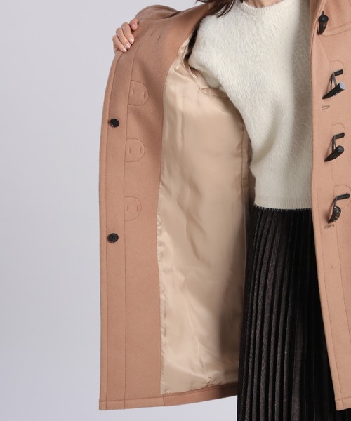 INED CLARO(イネドクラロ)の「【WEB限定】ダッフルコート 日本製 通勤(ダッフルコート・レディース・オフホワイト/ベージュ/ネイビー・7号/9号/11号)」の9枚目の写真