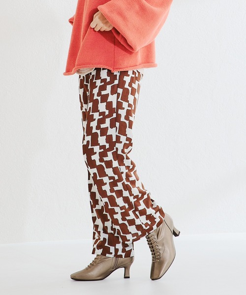 ORiental TRaffic（オリエンタルトラフィック）の「レースアップストレッチミドルブーツ 21420（ブーツ・レディース・ホワイト/ブラック/ガンメタ・LL/S/M/L/3L/SS）」の21枚目の写真