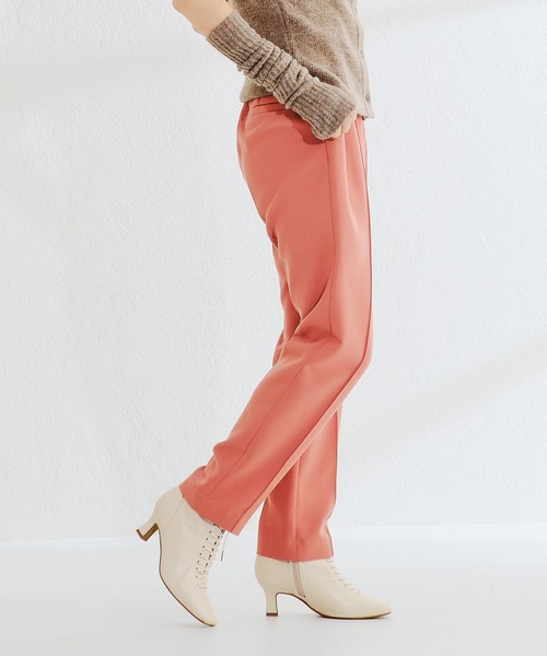 ORiental TRaffic（オリエンタルトラフィック）の「レースアップストレッチミドルブーツ 21420（ブーツ・レディース・ホワイト/ブラック/ガンメタ・LL/S/M/L/3L/SS）」の16枚目の写真