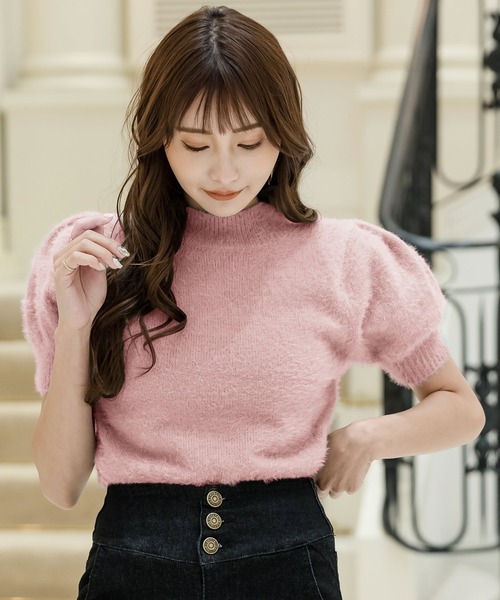 Julia Boutique（ジュリアブティック）の「シャギータッチ半袖