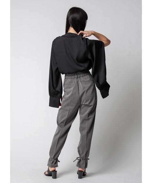 Adoon plain(アドーンプレーン)の「【2way】裾絞りパンツ(その他パンツ・レディース・ブラック/グレー・MEDIUM/LARGE)」の12枚目の写真