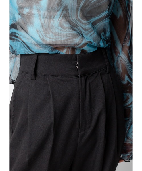 Adoon plain(アドーンプレーン)の「【2way】裾絞りパンツ(その他パンツ・レディース・ブラック/グレー・MEDIUM/LARGE)」の15枚目の写真