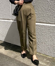 [ 低身長向けサイズ ] 選べるシルエットウエストベルトデザインパンツ