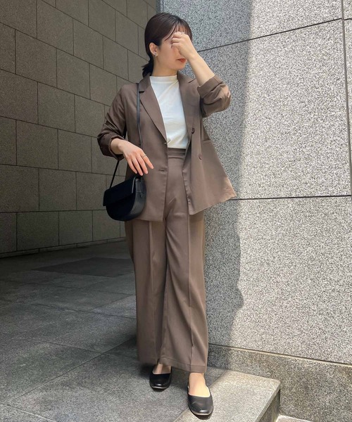 Petitle（プチレ）の「[ 低身長向けサイズ ] 選べるシルエットウエストベルトデザインパンツ（その他パンツ・レディース・ベージュ系/ブラウン/ブラウン系/ブラック/ベージュ系1/ブラック系/カーキ系/カーキ・PM/M/2M/1M）」の13枚目の写真