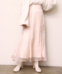 one after another NICE CLAUP | フラワープリントオーガンジースカート(スカート)